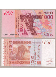 SENEGAL (W.A.S.) 1000 Francs 2012